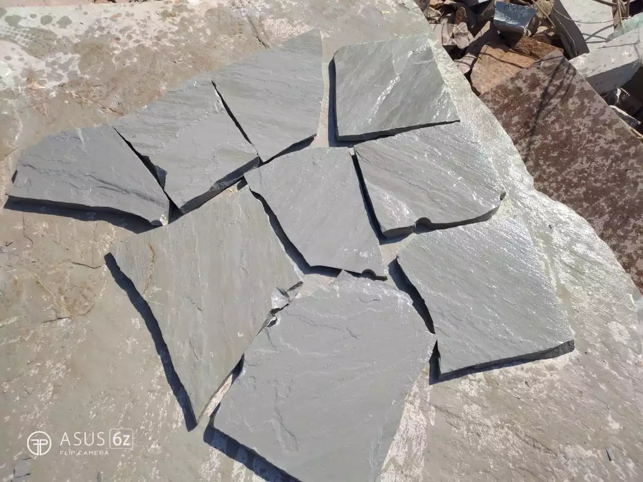 Kandla Grey Sandstone Crazy Paving Stone
