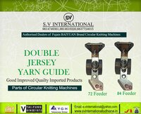 Yarn Guide For 72 and 84 Feeder Double Jersey