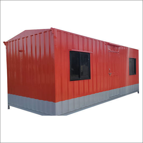 Red-Grey Office Container