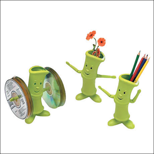 Green Bamboo Penstand-Smilely Penstand