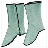 Industrial Leg Guard - Plastic Material, Unisex Design, White Color | Waterproof, Durable Protection For Industrial Usage