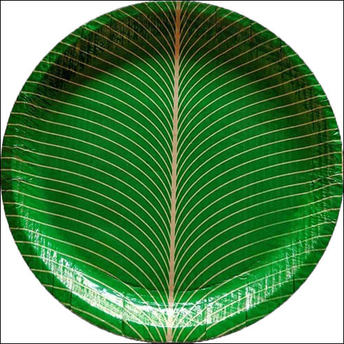 Green Banana Leaf Plate