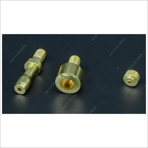 Brass Parts - Hex Shaped, Round Head, Smooth Finish, Brass & Stainless Steel Materials | Ideal for Industrial Applications, Polished Surface Treatment