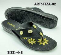 Ladies Black Slipper