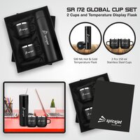 3 in 1 Temperature  Bottle and Cup Sets Sr 172 Global Cup Set
