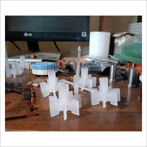 Plastic Injection Moulding Parts - Color: White