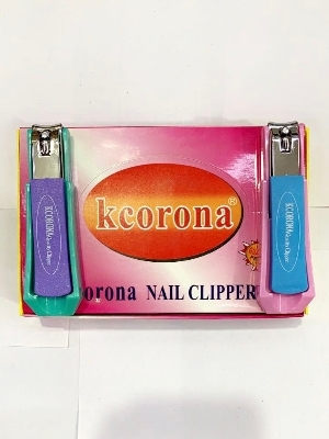 Kcorona Nail Clipper - Iron Material, Polish Surface Finish, 6-Piece Box Packaging | Suitable For Fingernails, Toenails, Hangnails Trimming