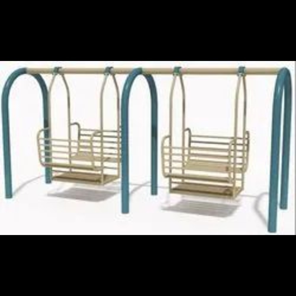 Double Six Seater Party Swing