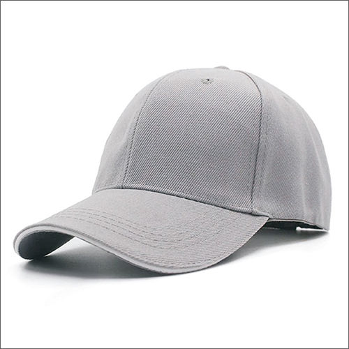 Textile Grey Cap