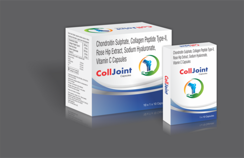 Chondroitin Sulphate Collagen Peptide Type-Ii Rose Hip Extract Sodium Hyaluronate Vitamin C Capsule Health Supplements