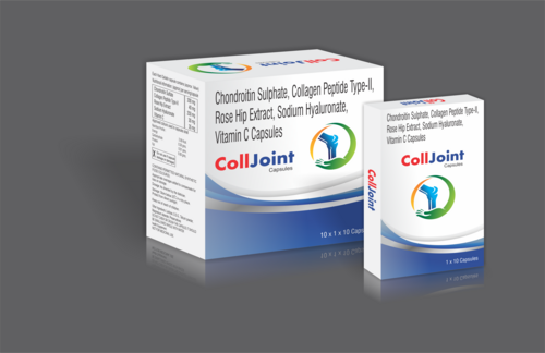 Chondroitin Sulphate collagen peptide type-II Rose Hip Extract Sodium Hyaluronate Vitamin C Capsule