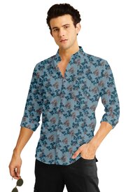 Men Heavy Cotton And Digital Printed Shirt