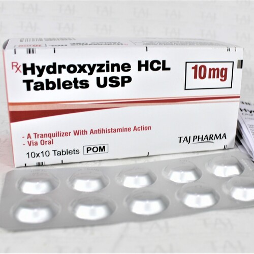 Hydroxyzine Hcl Tablets Usp 10Mg at Best Price in Mumbai | Taj ...