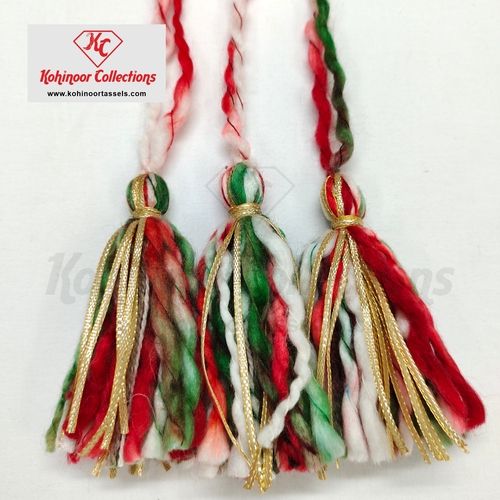 Acrylic Multi Colors Fancy Tassel