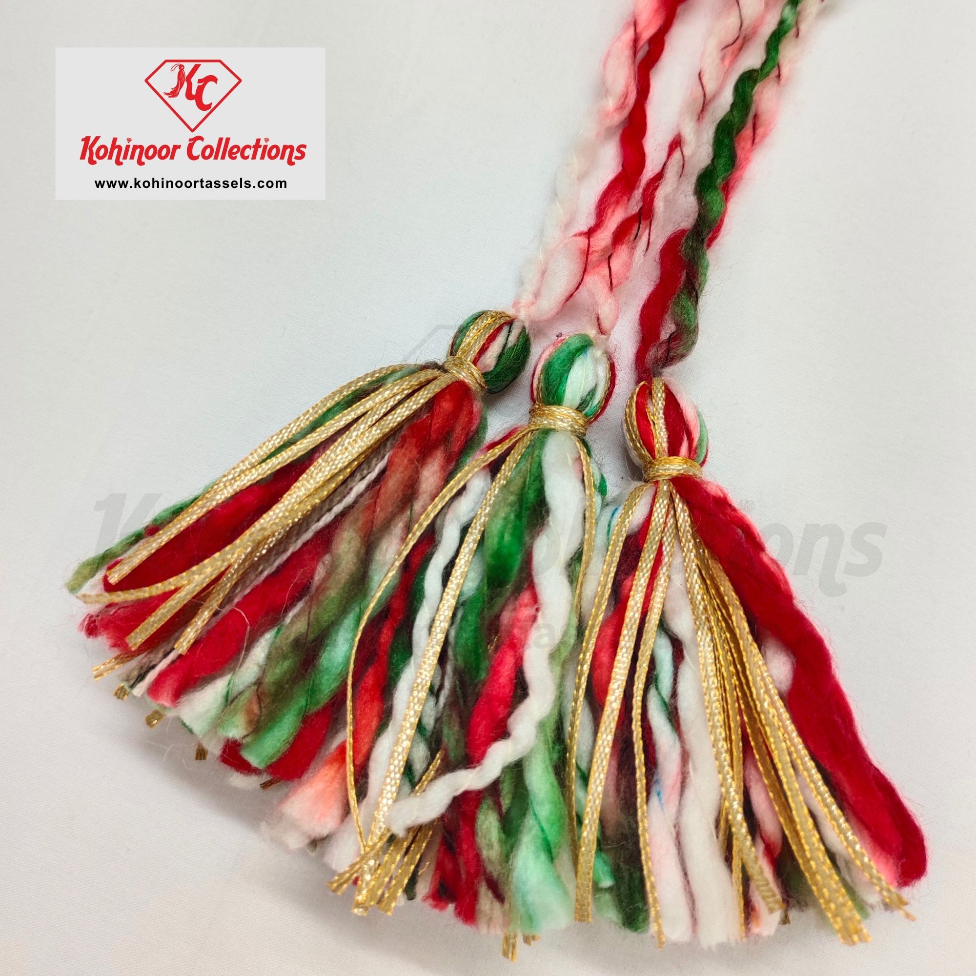 Acrylic Multi Colors Fancy Tassel