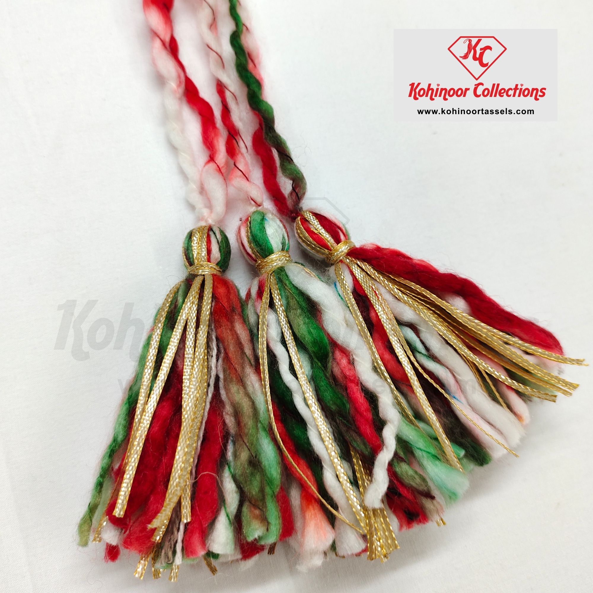 Acrylic Multi Colors Fancy Tassel