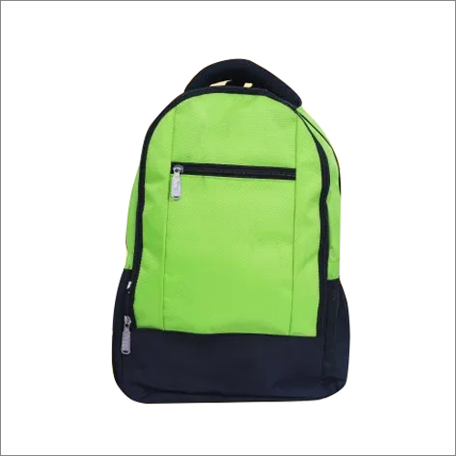 Green Customized School Bag