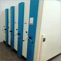 Compactor Mobile Racks - Color: Blue And White