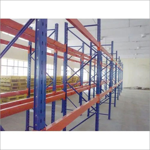 Red Powder Coated Pallet Duty Racks