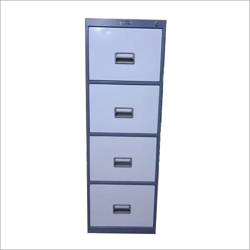 Grey Metal Fire Resistant Filing Cabinet
