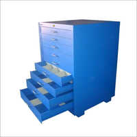Metal Tool Cabinet - Mild Steel, 100 Kg Capacity, Blue Color | Standard Design, Industrial Usage