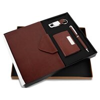 4 in 1 Pen Diary Keychain Cardholder Combo Set Sr 160 Montage