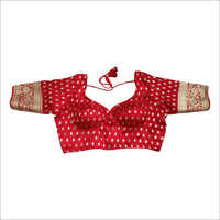 Maroon Ladies Embroidered Blouse