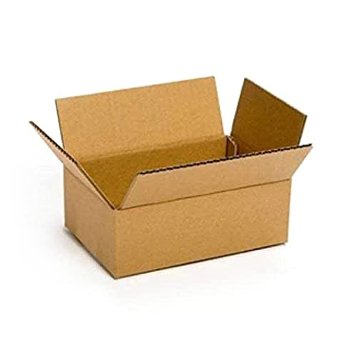 Plain Corrugated Box - Laminated Material, Coated Paper, Any Shape | Customized Size, Glossy Lamination for Enhanced Visual Appeal
