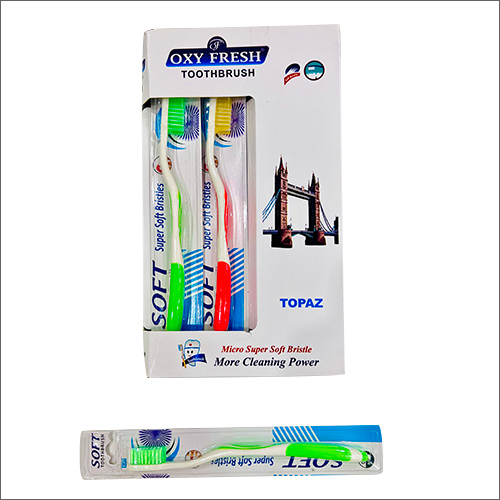 Oxyfresh Plastic Bristle Toothbrush