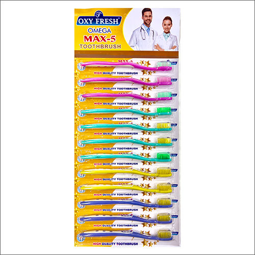 Oxy Fresh Omega Max 5 Toothbrush Easy To Use