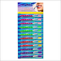 Cartoon Children Toothbrush - Plastic, Different Sizes Available, Colorful Designs , Oval Head Shape For Easy Control And Reach