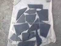 Kadappa Black Limestone Irregular Size Slabs