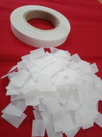 Plain white confetti blaster paper