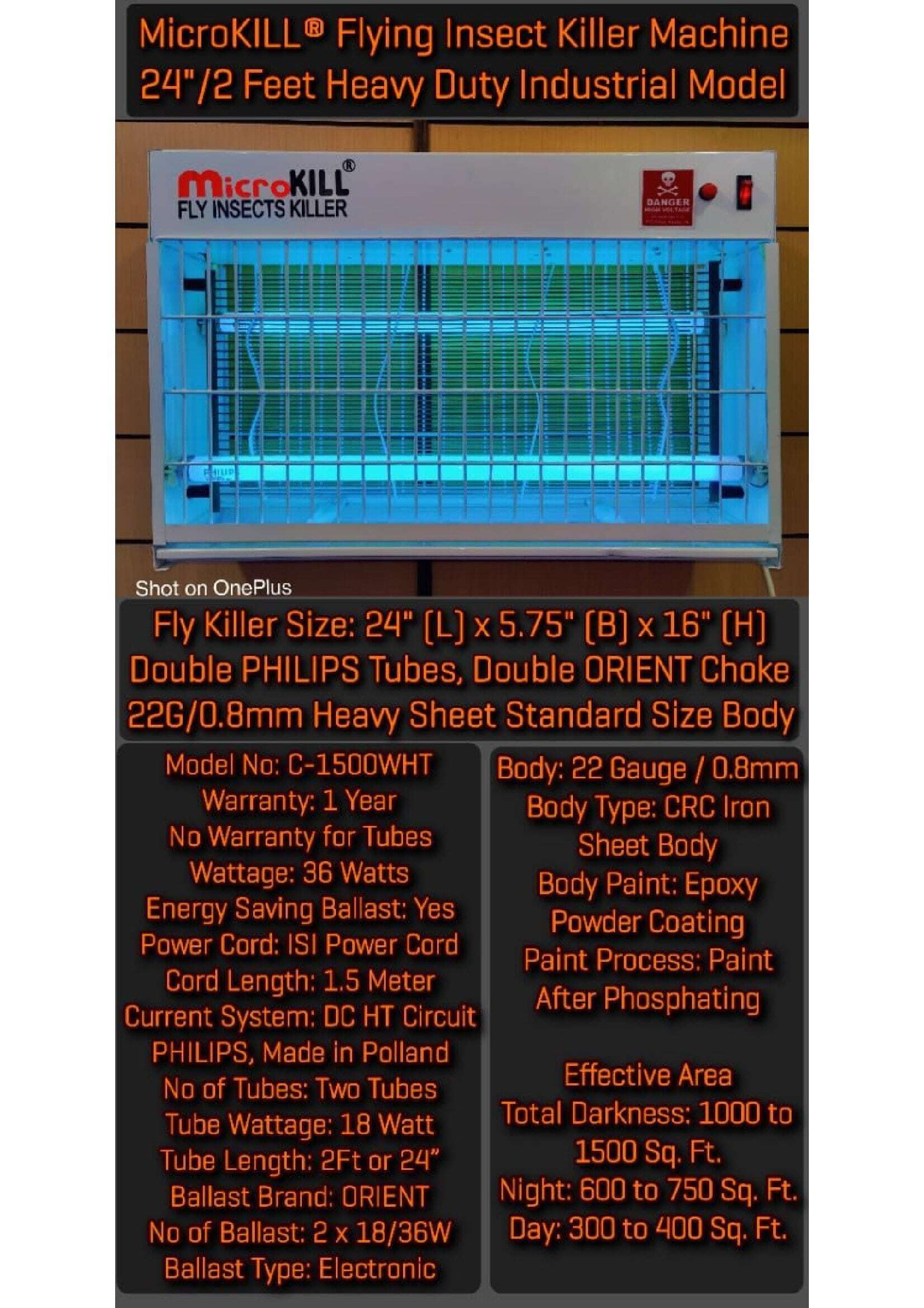 Microkill Insect Machine- 2 feet