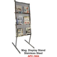 Mag. Display Stand Stainless Steel