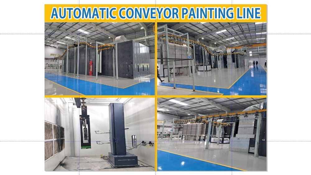 Conveyorised Painting And Powder Coating Line