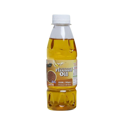 Common Cold Pressed Flaxseed Oil