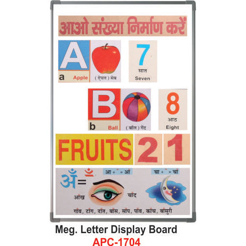 Meg. Letter Display Board