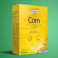 Cornflakes Cereals - Crispy Flattened Corn Grains | Nourishing Ready-to-Eat Breakfast, Ideal with Milk or Yoghurt and Fresh Fruits