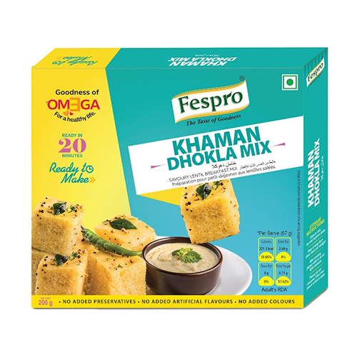 Khaman Dhokla Mix With Omega