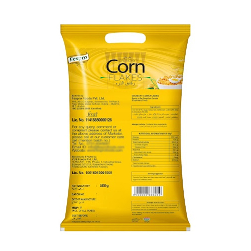 Cornflakes Cereals Pouch