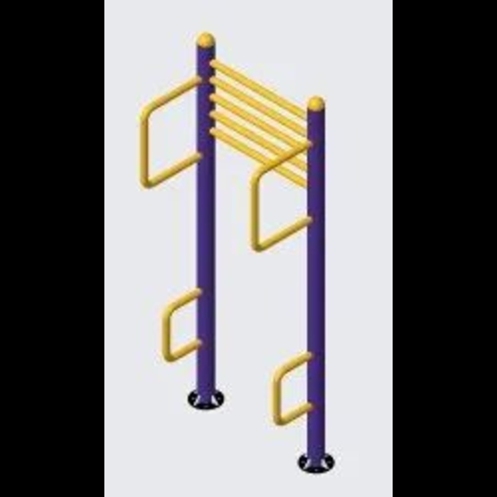 Outdoor Gym Knee Hip Riser