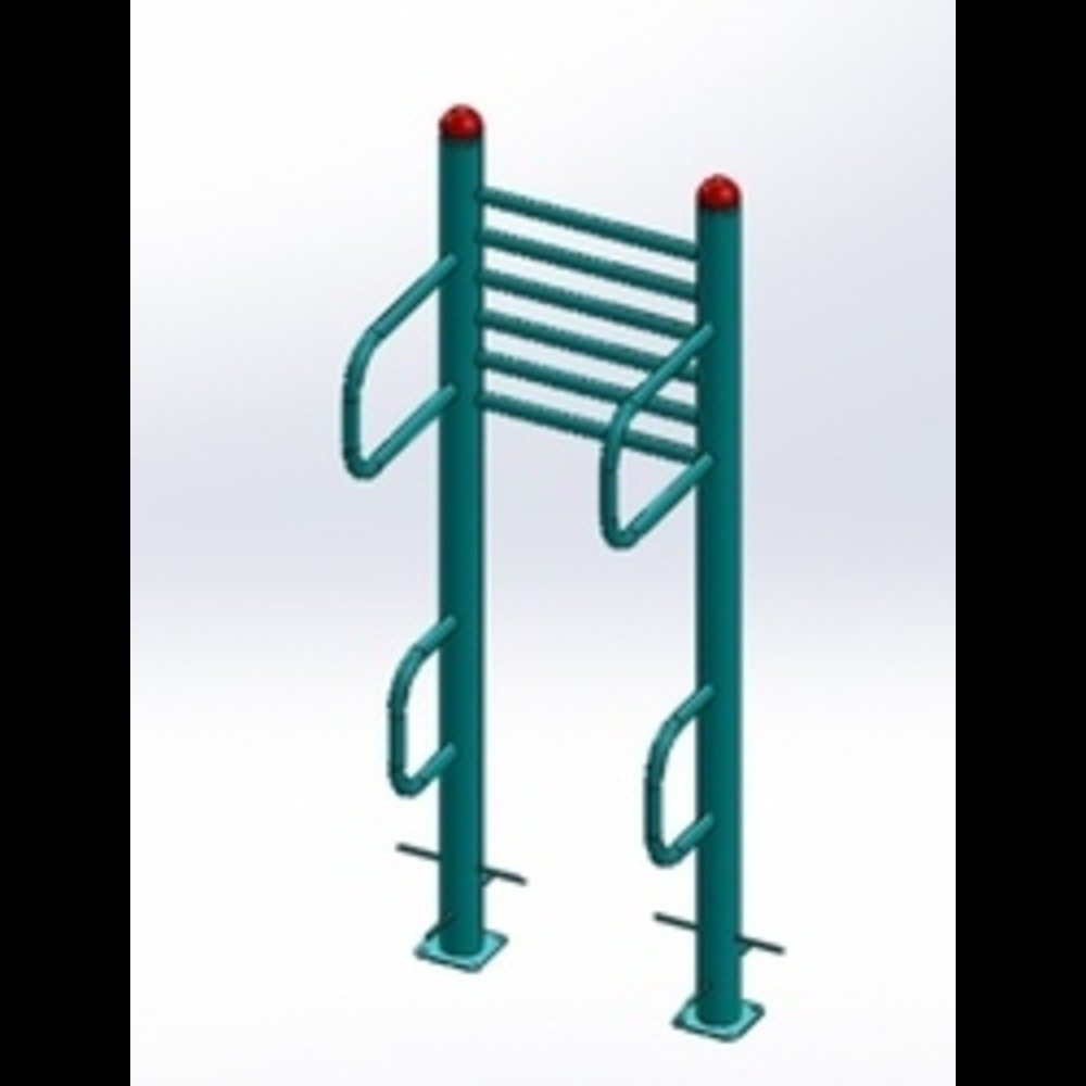 Outdoor Gym Knee Hip Riser