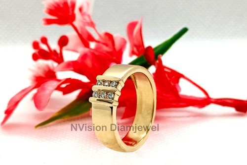 Mens Designer Diamond Ring