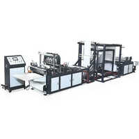 Non Woven Bag Making Machine - Color: Black And Silver