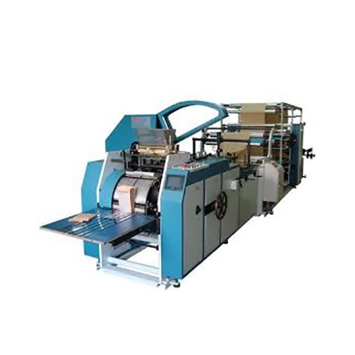 Silver Vm Fpb Fully Automatic Paper Bag Making Machine