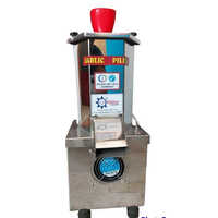 Garlic Peeler Machine - Stainless Steel, Black Color | Automatic Operation, Single Phase, High Durability