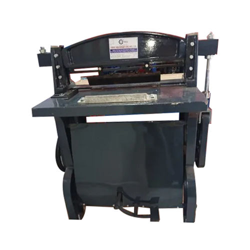 Black Industrial File Punching Machine