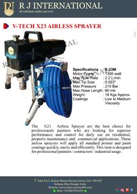 Airless Paint Sprayer