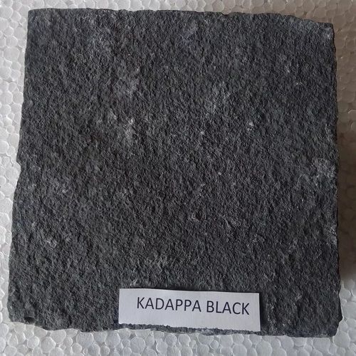 Kadappa Black Indian Limestone Cobble Stone Pavers - Application: Construction